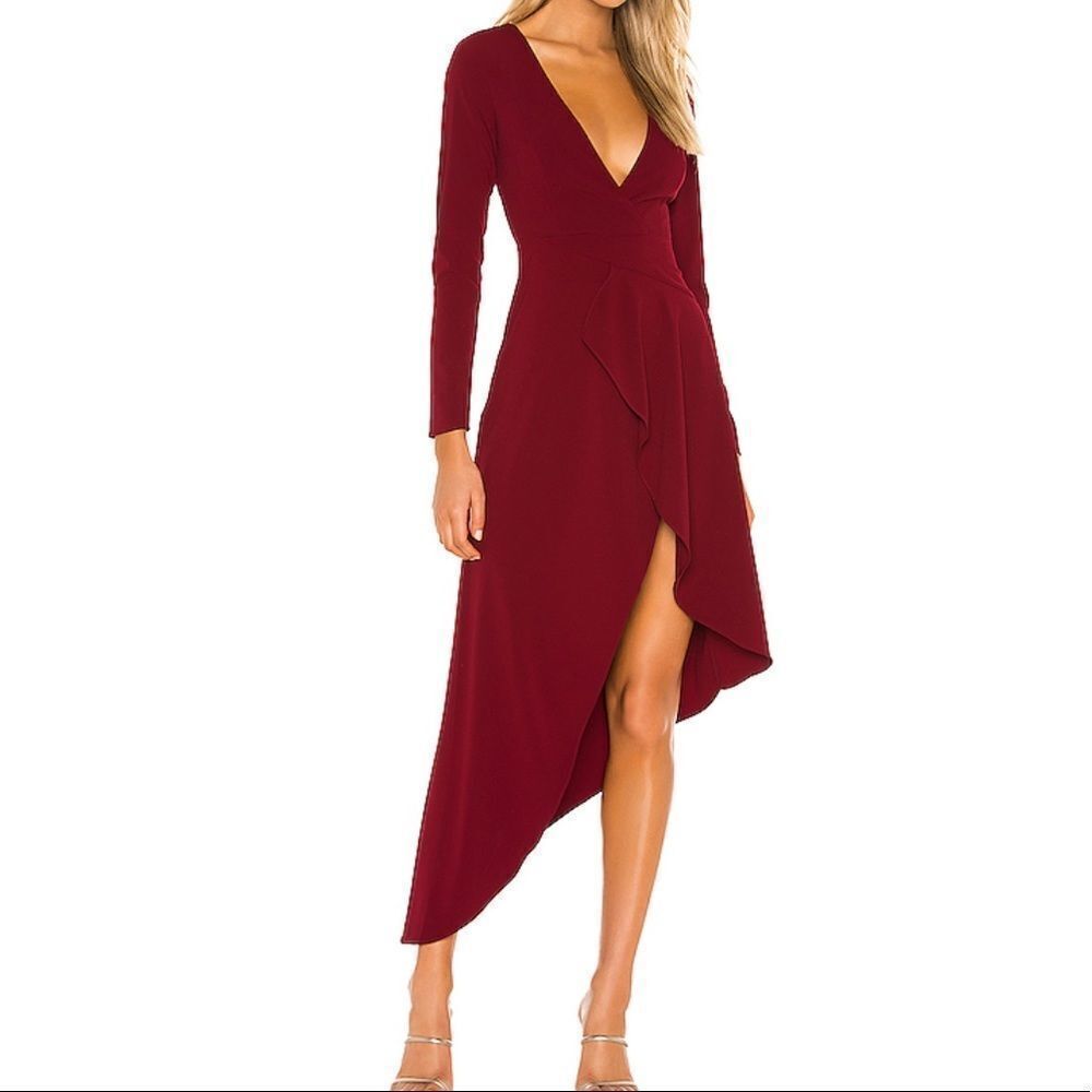 NWT LOVERS + FRIENDS Kensley High-Low Gown